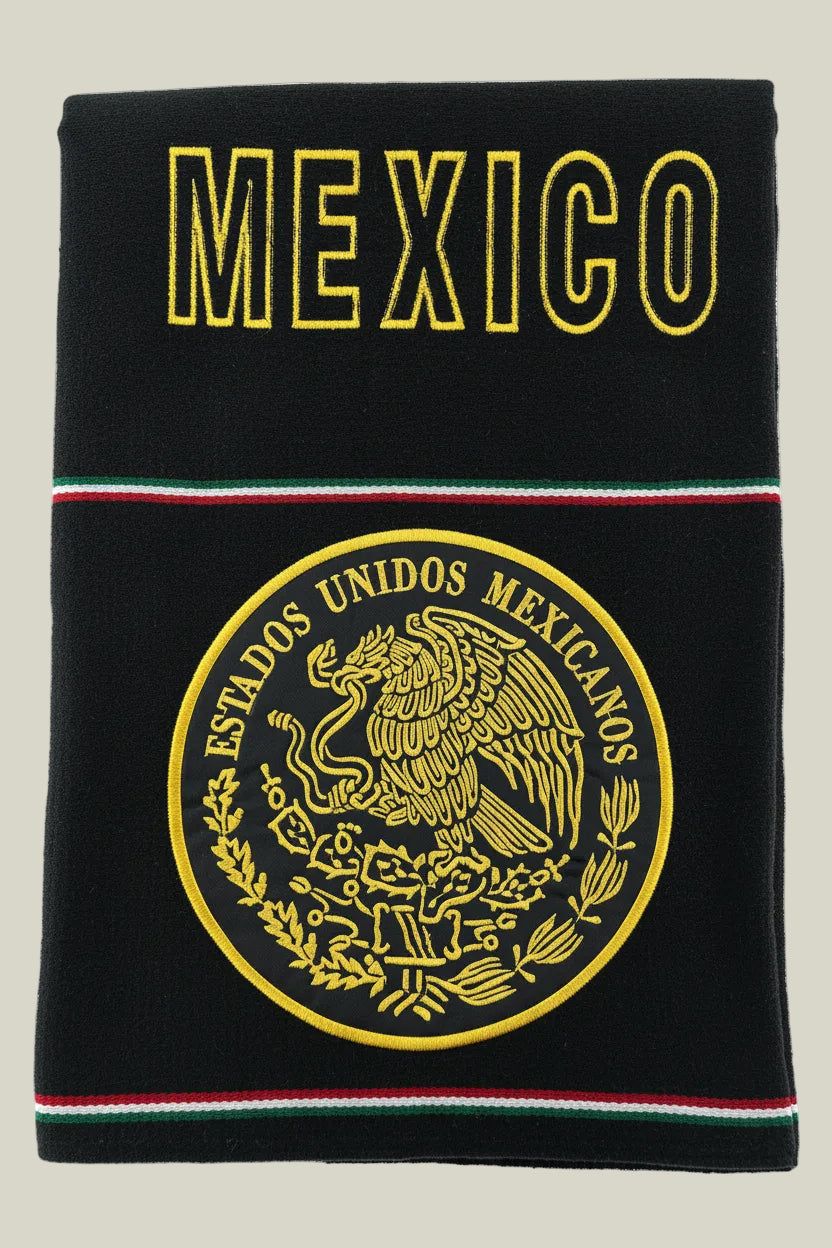 Mexico Crest Poncho – Traditional Mexican Serape Poncho