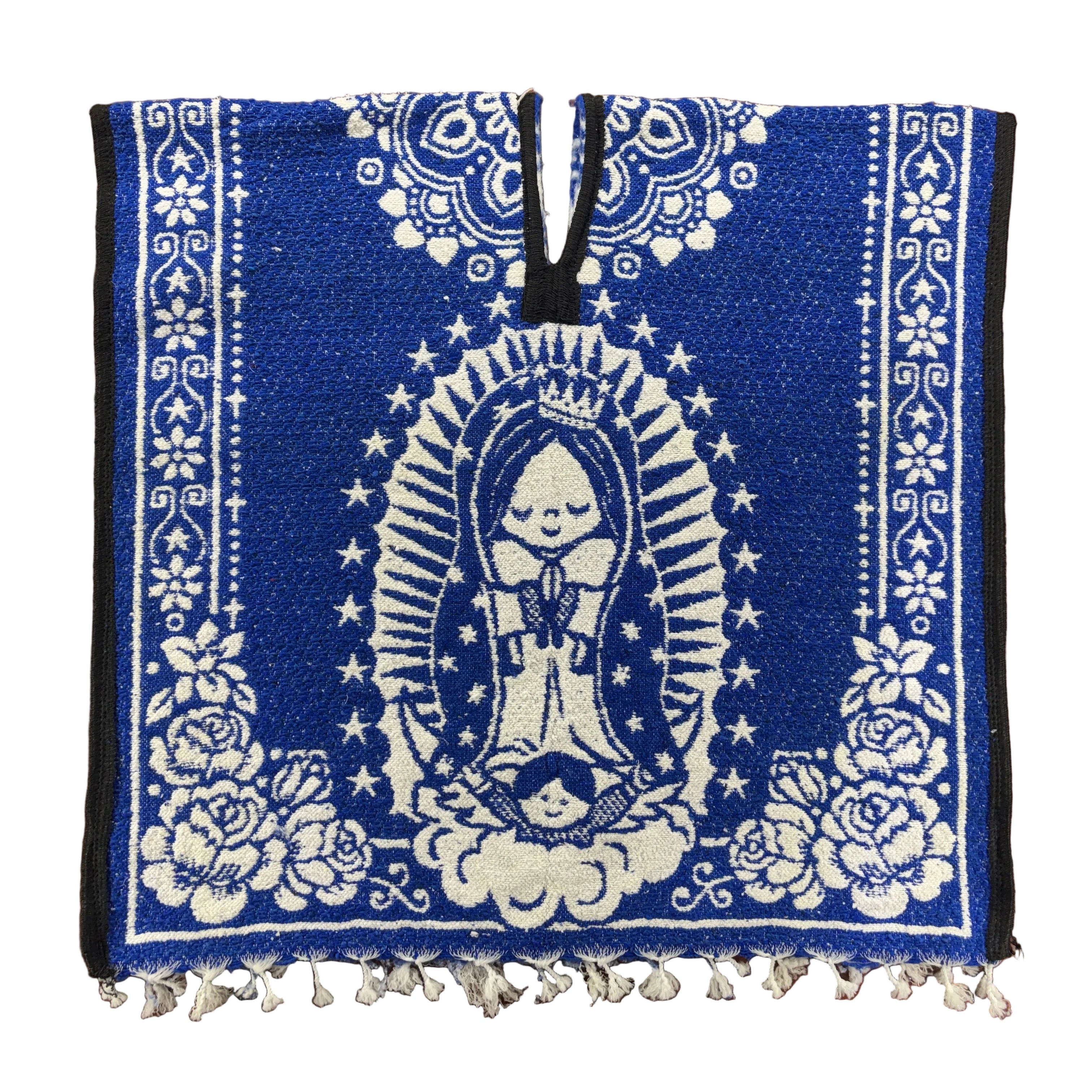 Premium Heritage Poncho - Kids Virgen de Guadalupe Poncho