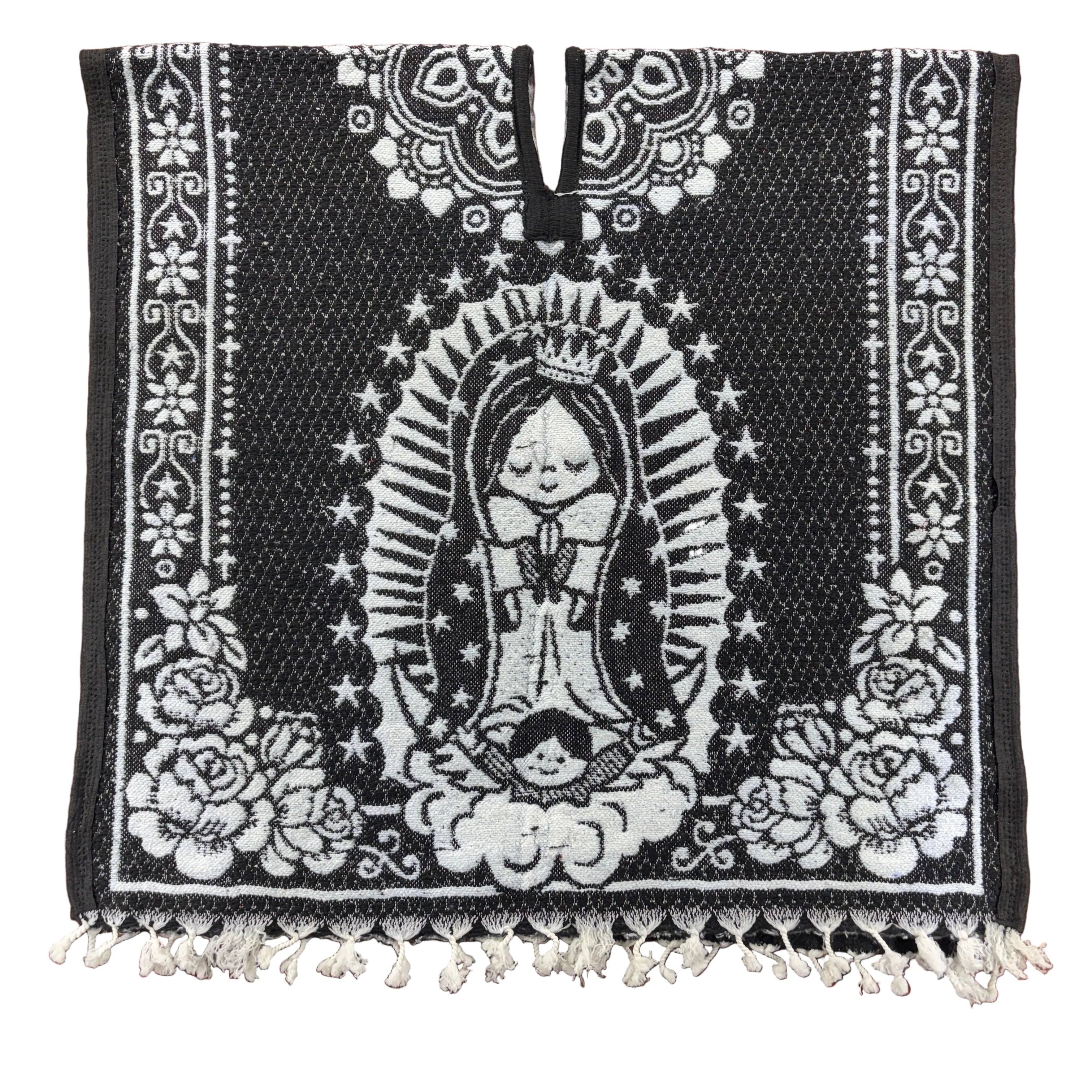 Premium Heritage Poncho - Kids Virgen de Guadalupe Poncho